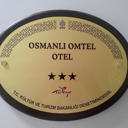 Osmanli Omtel Otel Boyabat Exteriér fotografie